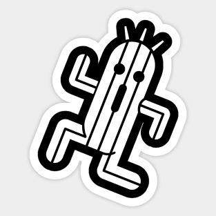 FF Cactus Sticker